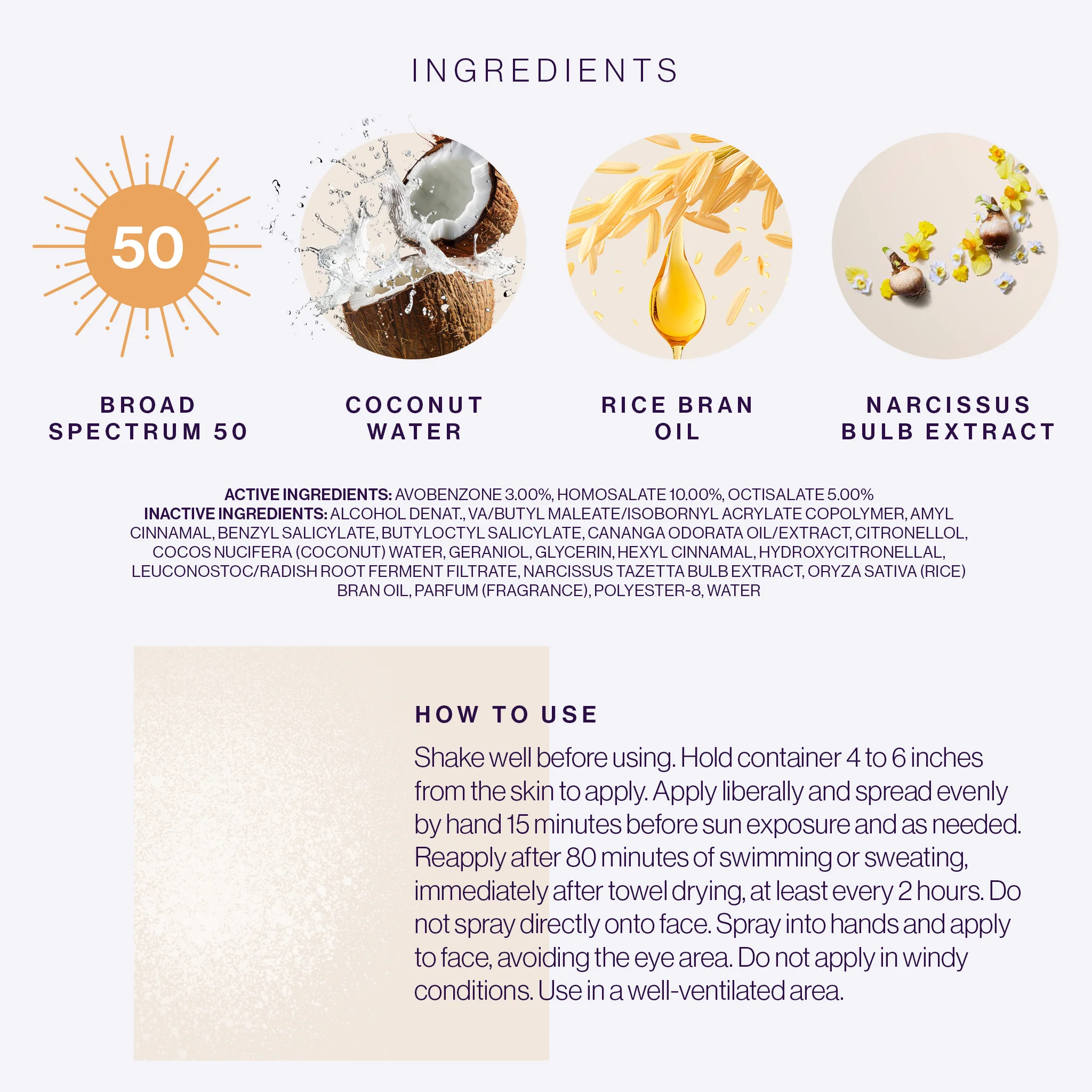 Lightweight SPF 50 Sunscreen Spray - Image 5